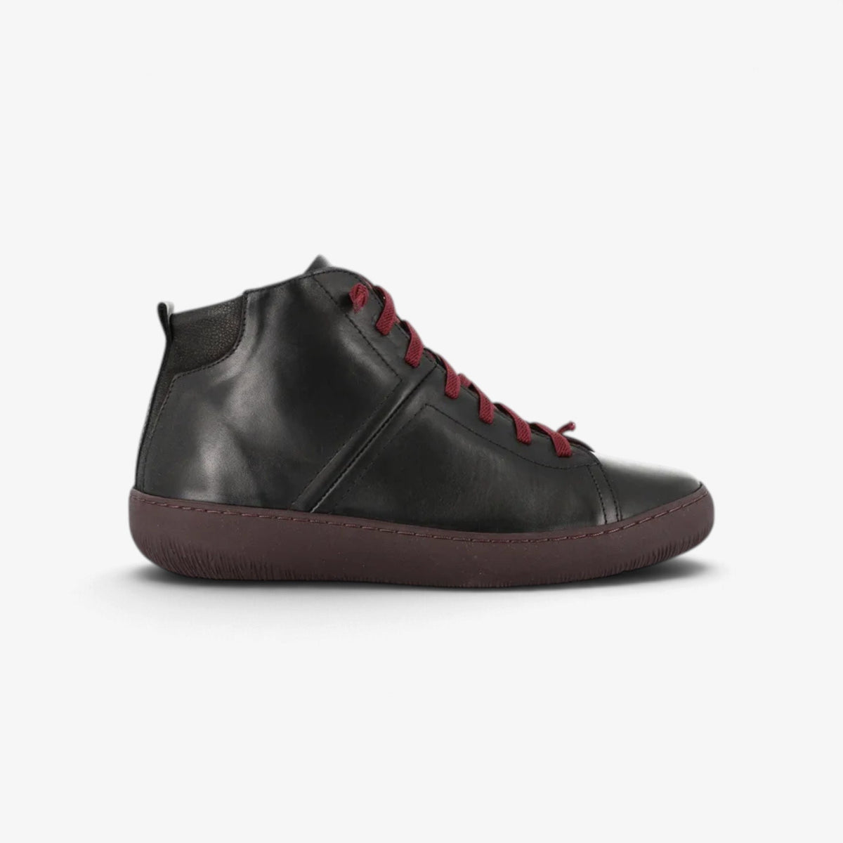 Grünland | Scarpa alta Imod con lacci elastici e zip laterale PO 1853
