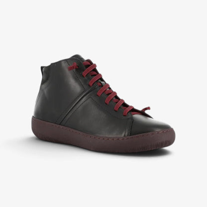 Grünland | Scarpa alta Imod con lacci elastici e zip laterale PO 1853