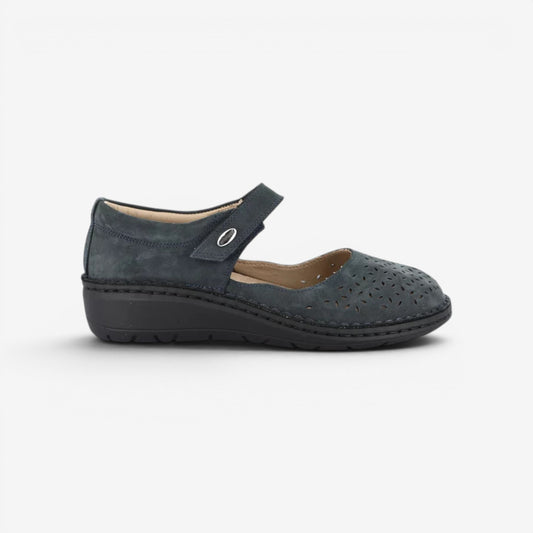 Grünland | Scarpa Nesi con Maxi calzata e cinturino con velcro