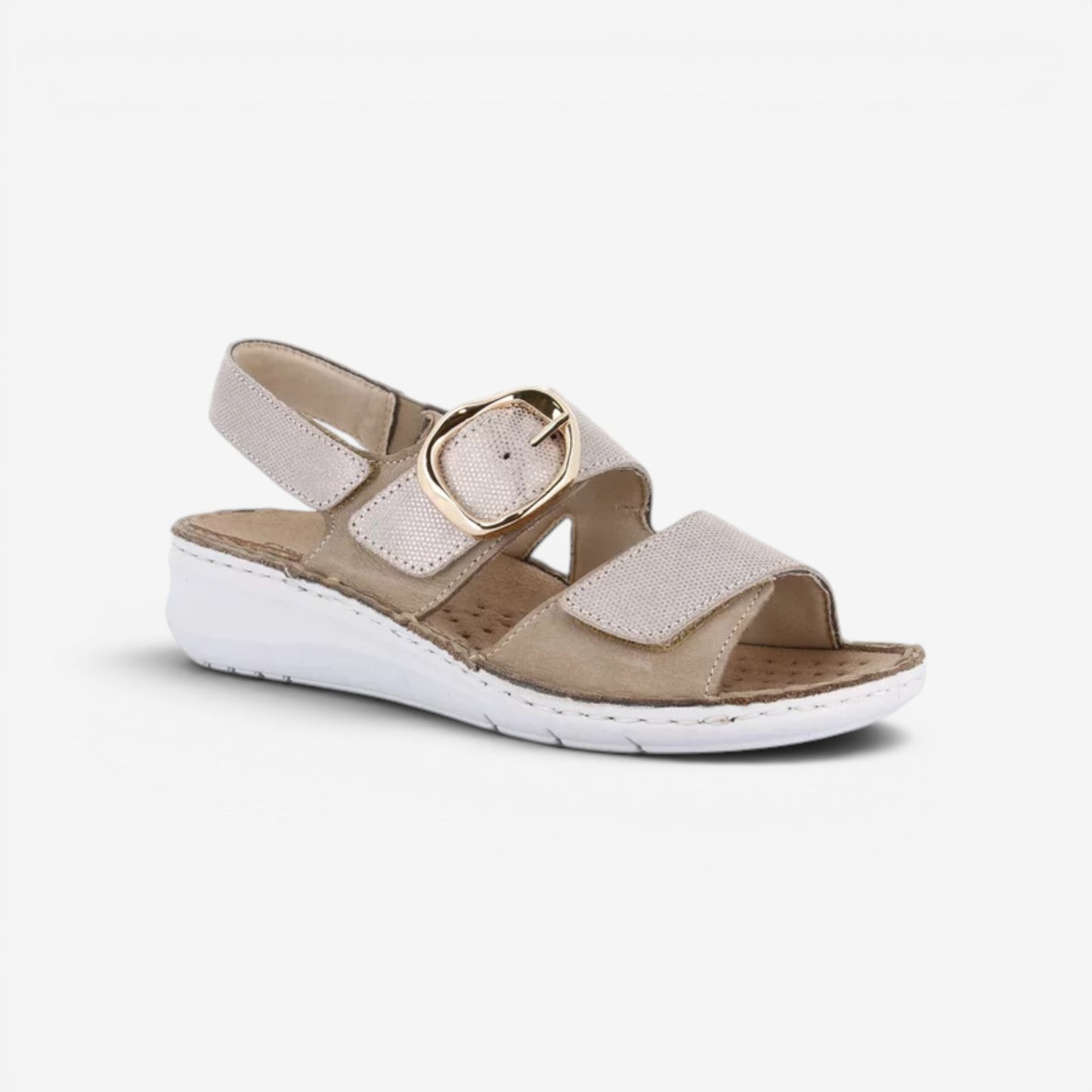 Grünland | Sandalo Comfort Dami con Fibbia con velcro