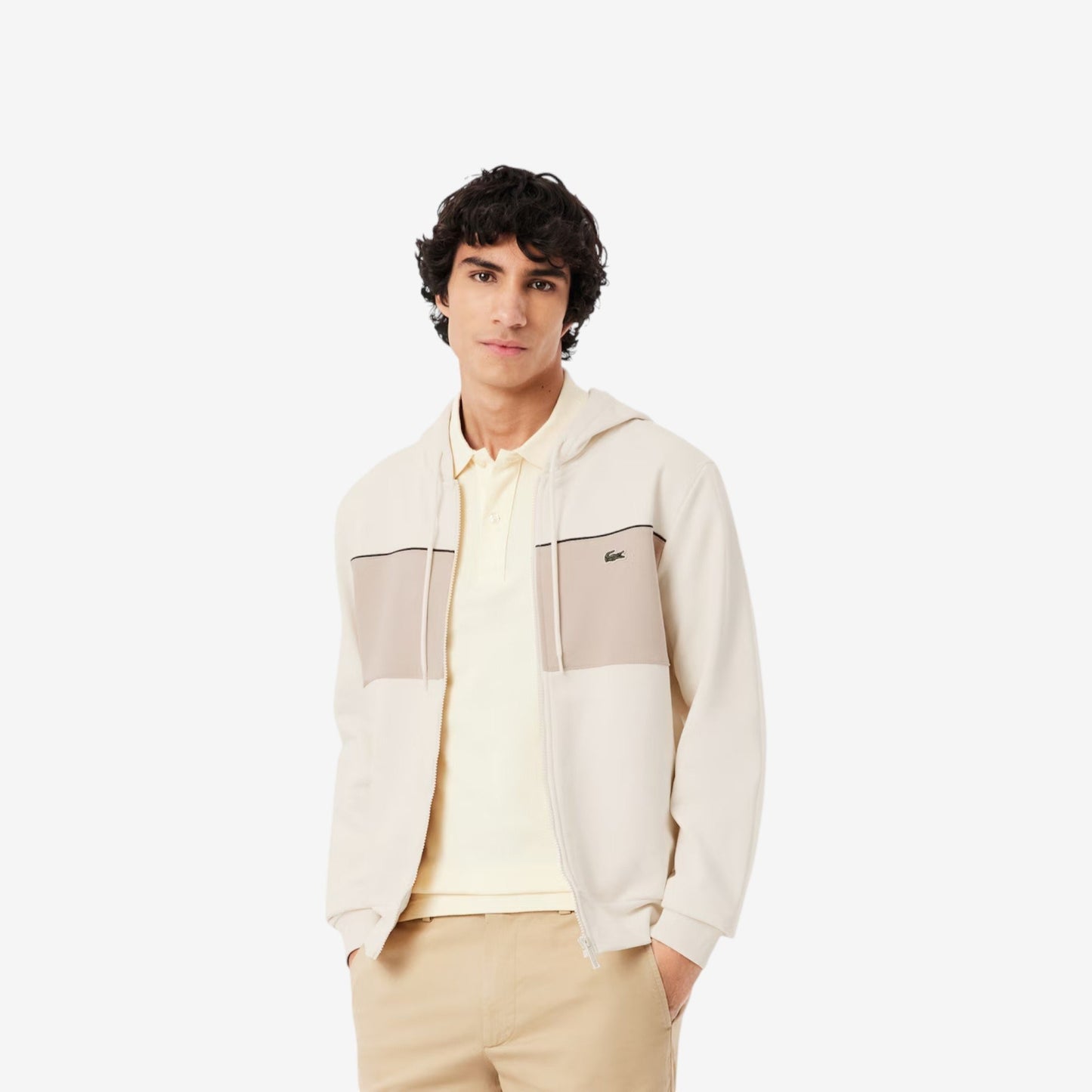 Lacoste | Felpa Full zip con cappuccio