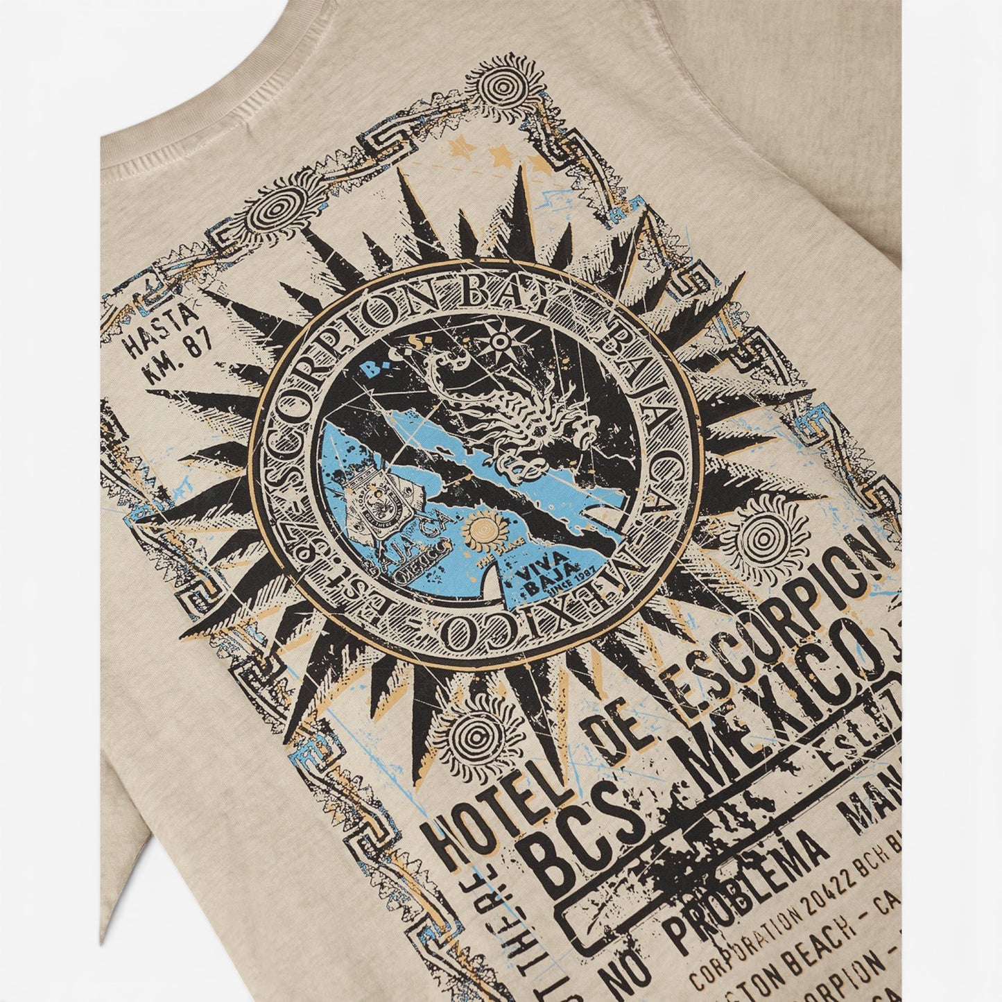 Scorpion bay | T-Shirt Hotel Map