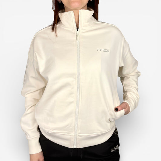Guess | Felpa Octavia Full Zip con Banda Laterale