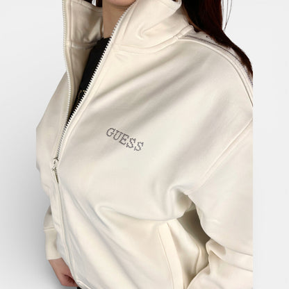 Guess | Felpa Octavia Full Zip con Banda Laterale