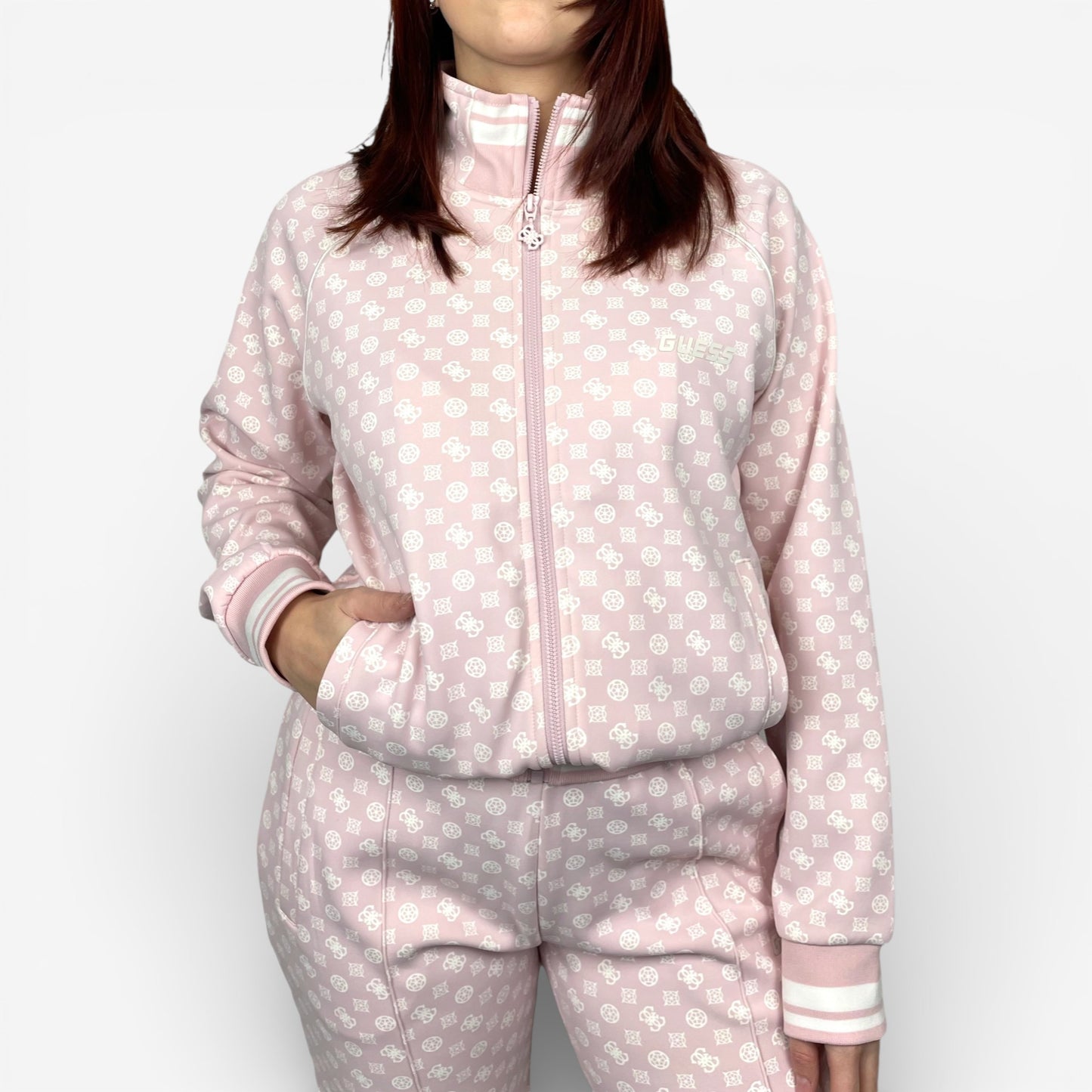 Guess | Felpa Full Zip Logata