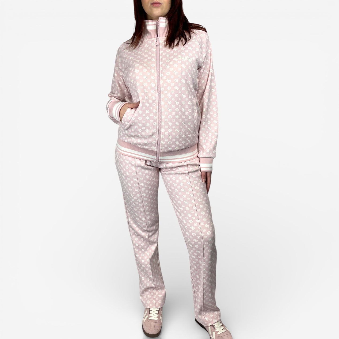 Guess | Felpa Full Zip Logata