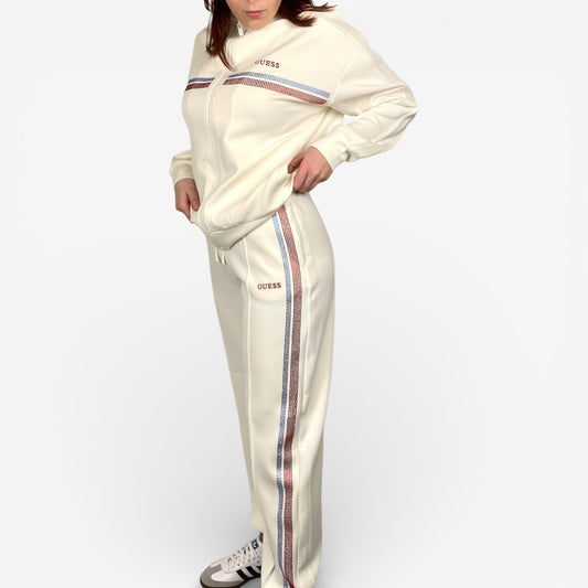 Guess | Pantaloni Berthe con Banda Laterale
