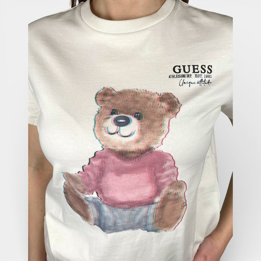 Guess | T-Shirt Carla con Orsetto