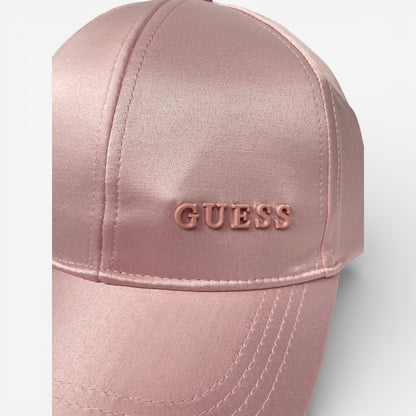 Guess | Cappello Satin con Scritta tono su tono