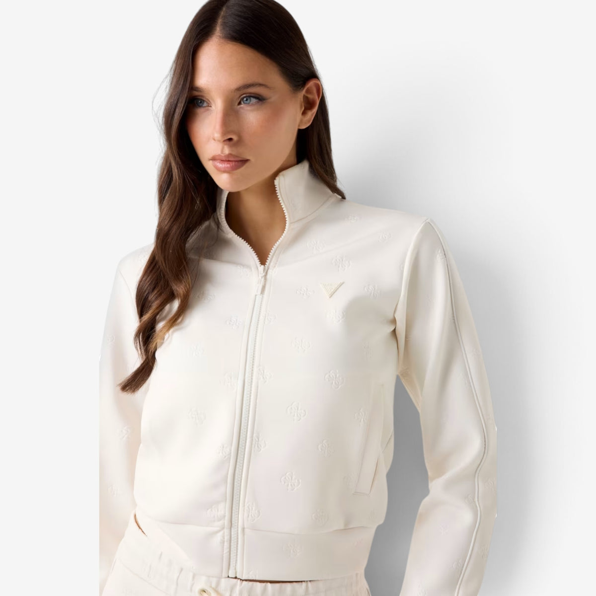 Guess | Felpa Calista Full Zip Logata V6YQ12-K4297