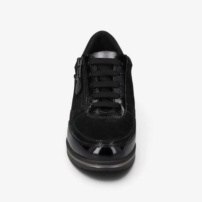 Valleverde | Scarpa stringata VD252W con cerniera laterale
