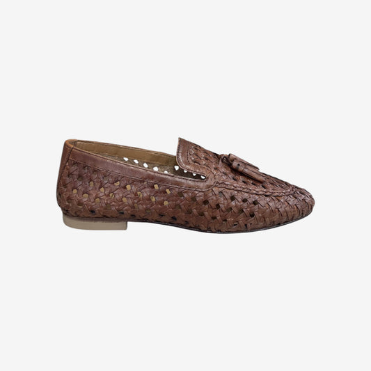 Kammi | Mocassino in pelle con nappina