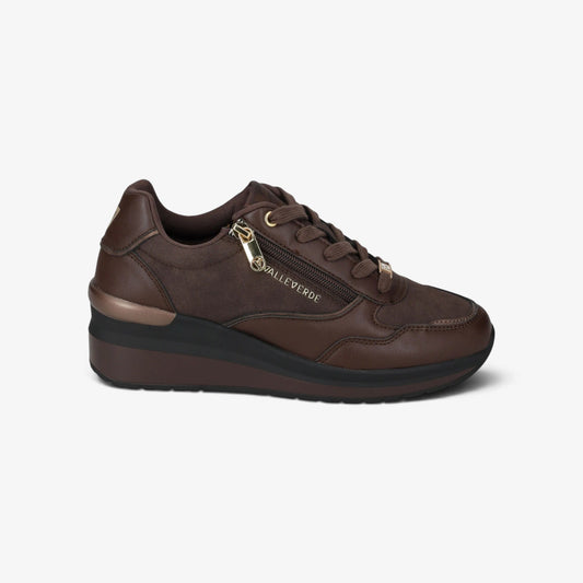 Valleverde | Scarpa stringata VVCA521R con cerniera laterale
