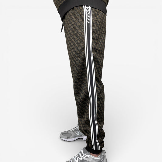 Guess | Pantaloni Parimo Cuffed Logati con Banda Laterale