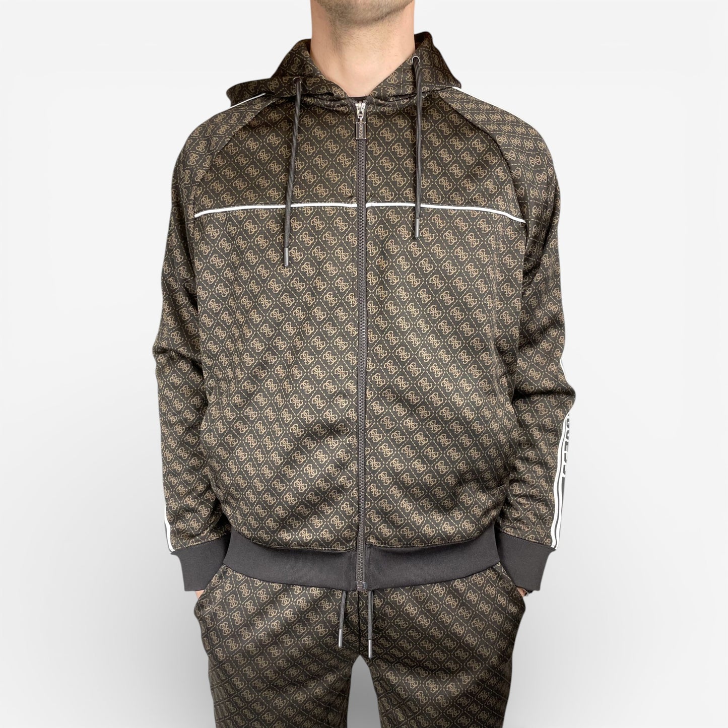 Guess | Felpa Parimo Logata con Cappuccio