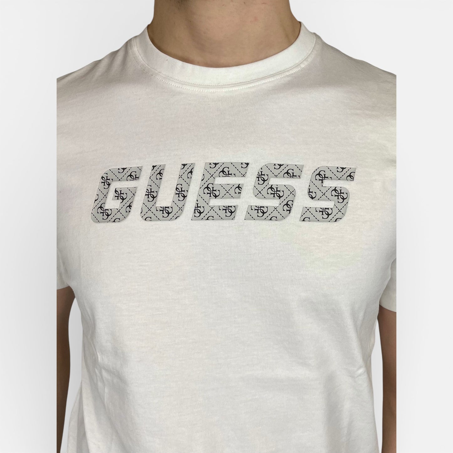 Guess | T-Shirt Maska con Scritta Frontale Logata