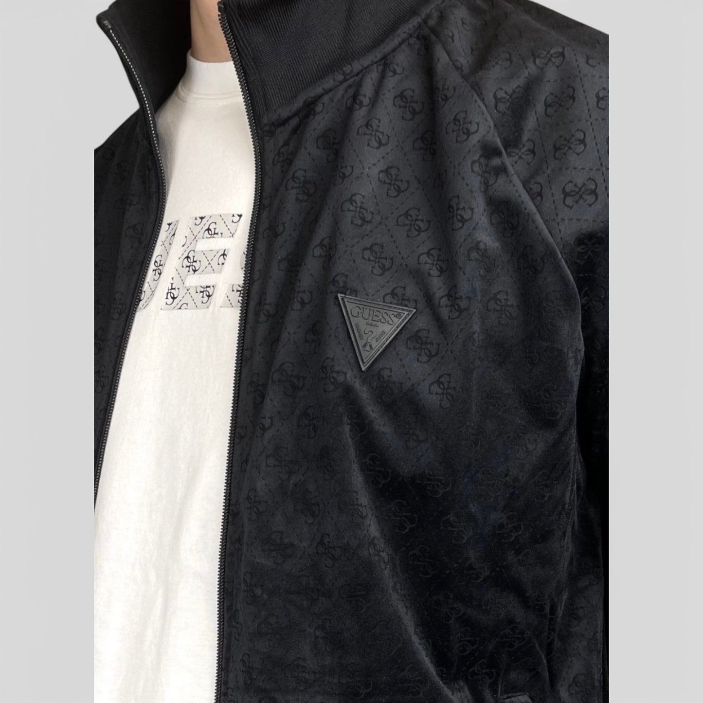 Guess | Felpa Cochise Full Zip Velour