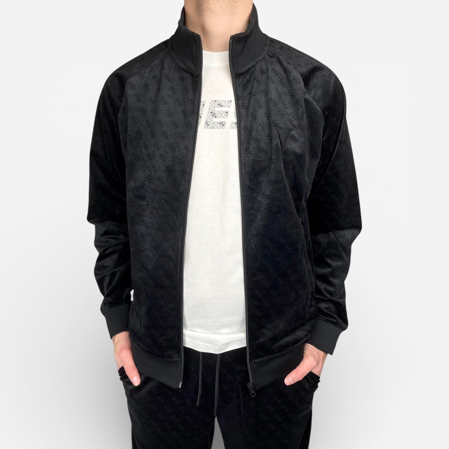 Guess | Felpa Cochise Full Zip Velour