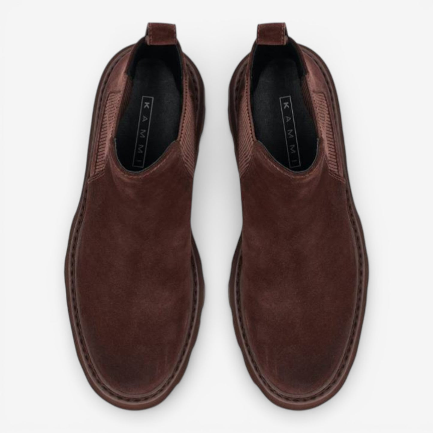 Kammi | Tronchetto con elastico in pelle scamosciata