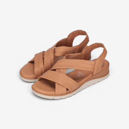Kammi | Sandalo MC614 con intreccio in pelle
