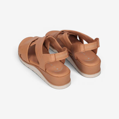 Kammi | Sandalo MC614 con intreccio in pelle