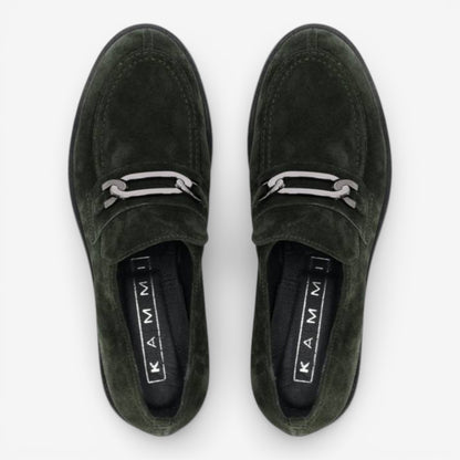 Kammi | Mocassino Oil 22711 in Camoscio