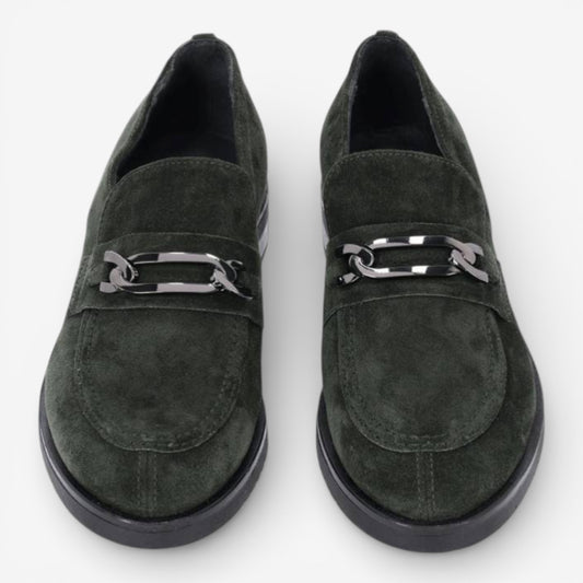 Kammi | Mocassino Oil 22711 in Camoscio