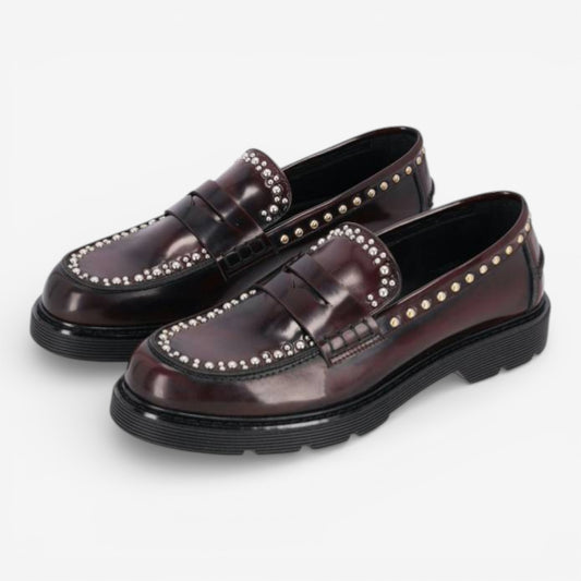 Kammi | Mocassino Astry Pool con Borchie