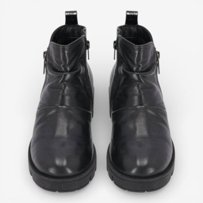 Kammi | Stivaletto Flex03 in Pelle con zip laterale
