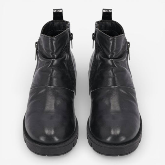 Kammi | Stivaletto Flex03 in Pelle con zip laterale