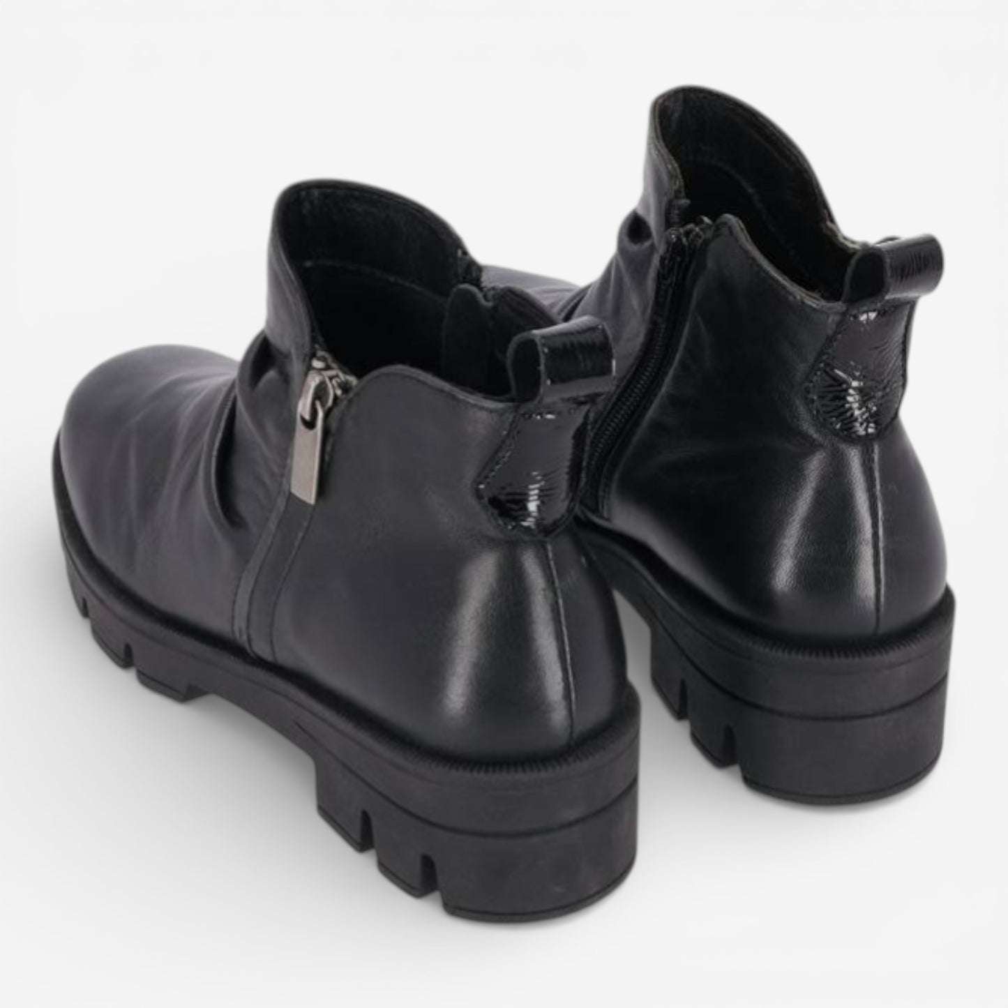 Kammi | Stivaletto Flex03 in Pelle con zip laterale