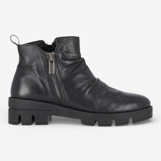 Kammi | Stivaletto Flex03 in Pelle con zip laterale