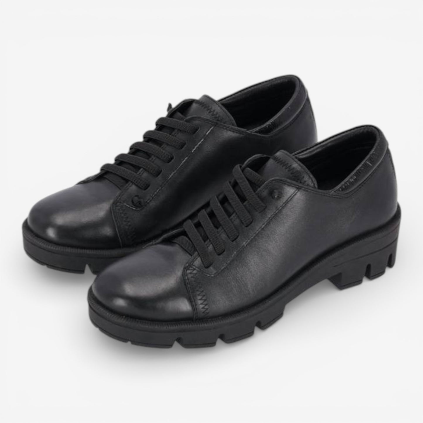 Kammi | Flex01 in pelle con stringata elastica