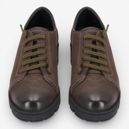 Kammi | Flex01 in pelle con stringata elastica