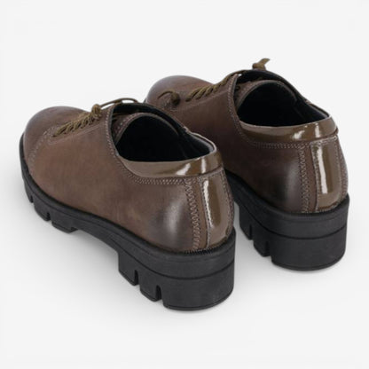 Kammi | Flex01 in pelle con stringata elastica