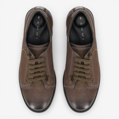 Kammi | Flex01 in pelle con stringata elastica