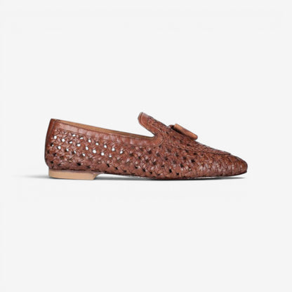Kammi | Mocassino in pelle con nappina