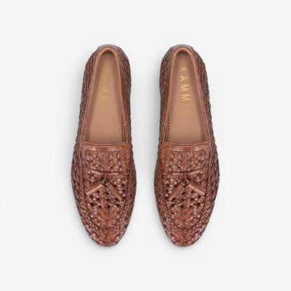 Kammi | Mocassino in pelle con nappina